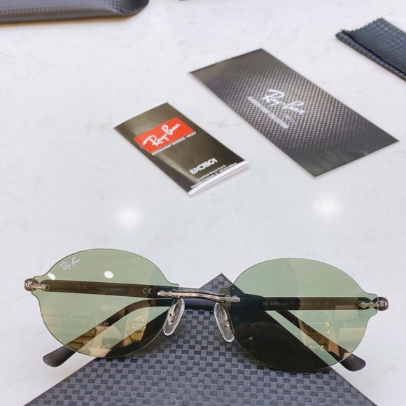 Ray-Ban 8060 gold titanium glasses main image 7